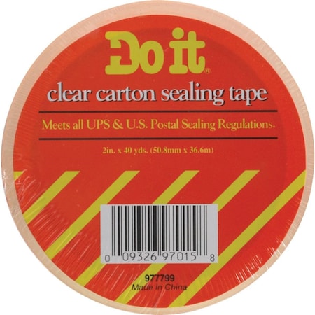 All-Source 1.88 In. X 54.6 Yd. Clear Sealing Tape 88131